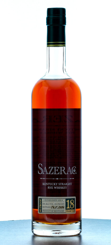 Sazerac 18 Year Straight Rye Whiskey (Fall 2026)