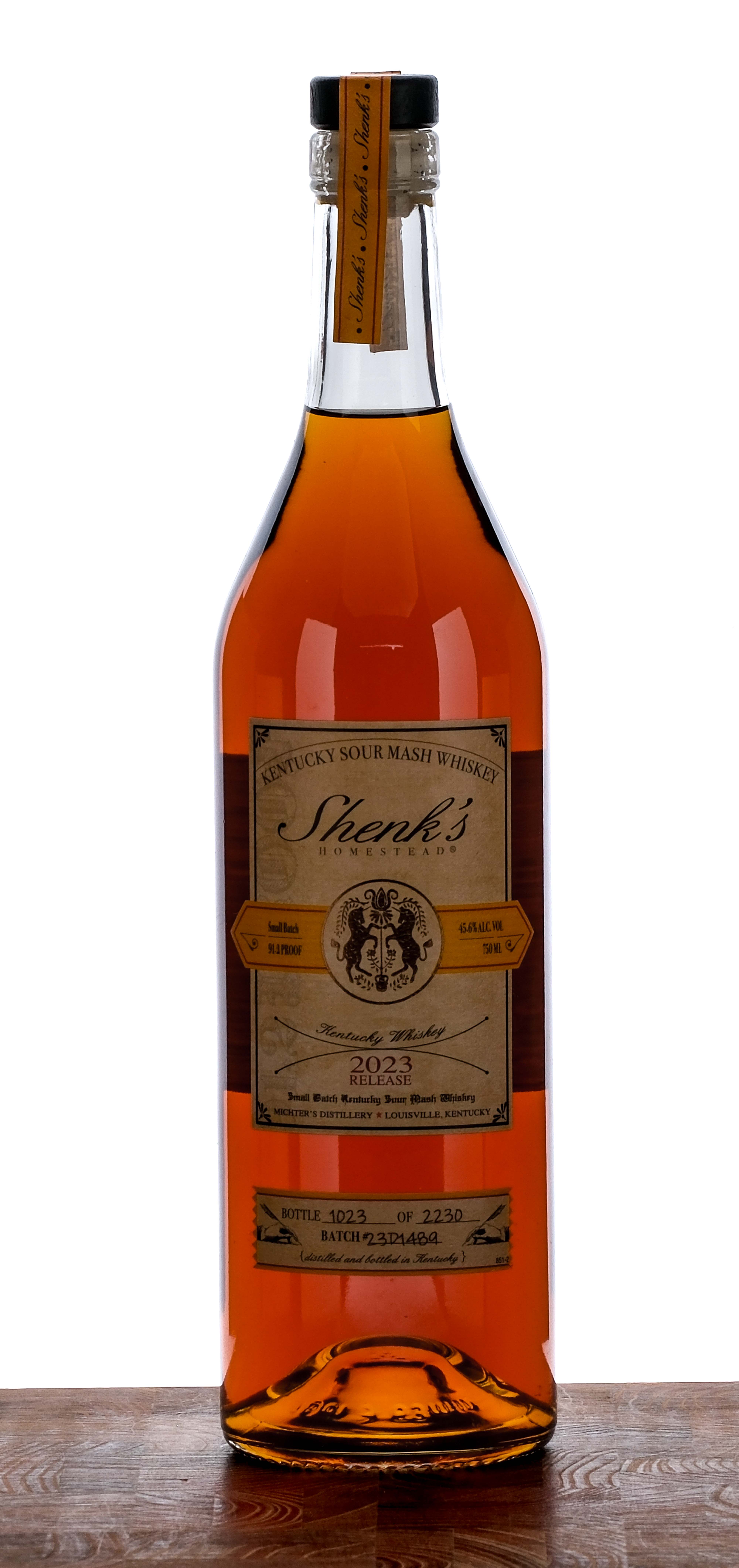 Shenk's 2023 Small Batch Sour Mash Whiskey
