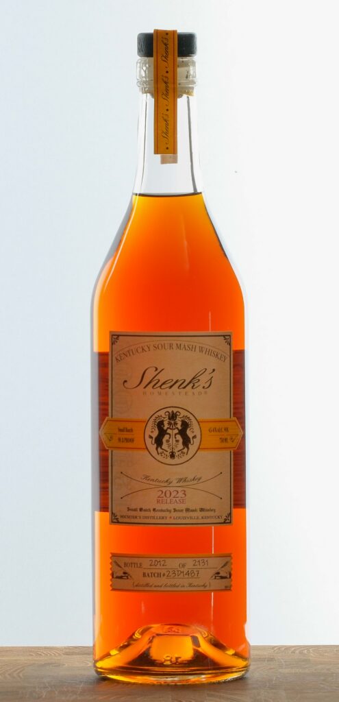 Shenk's Homestead Small Batch KY Sour Mash Whiskey 2023