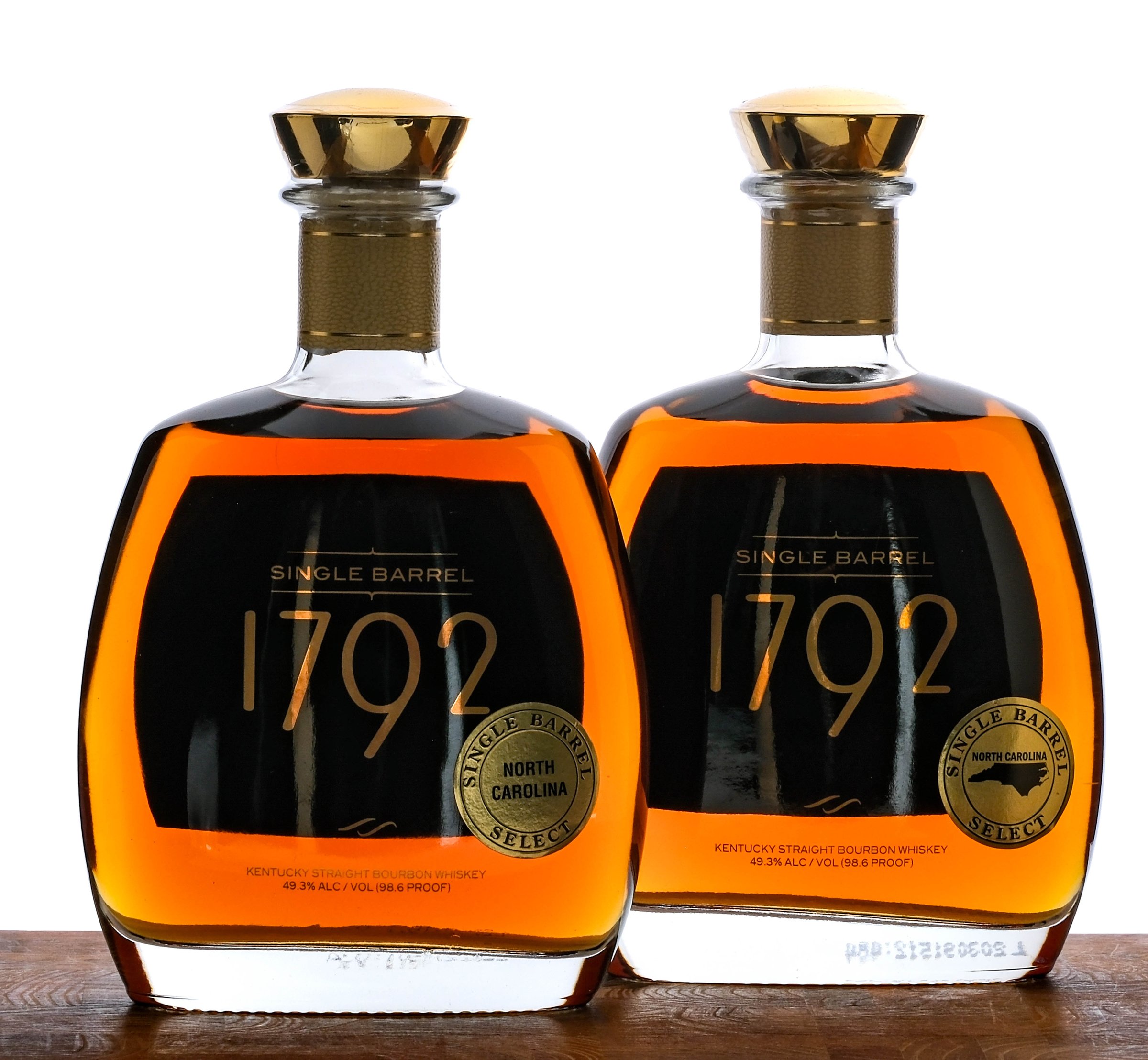 Single Barrel 1792 Bourbon 2020/2022 (2 Bottles)