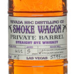 Smoke Wagon Private Barrel Straight Rye Whiskey