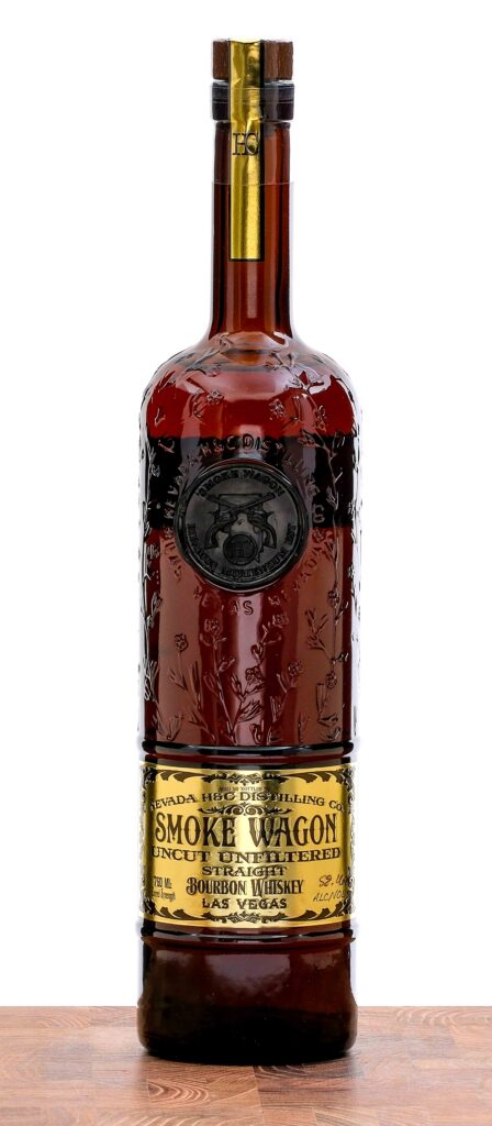 Smoke Wagon Uncut Unfiltered Straight Bourbon 2023 Batch# 177C