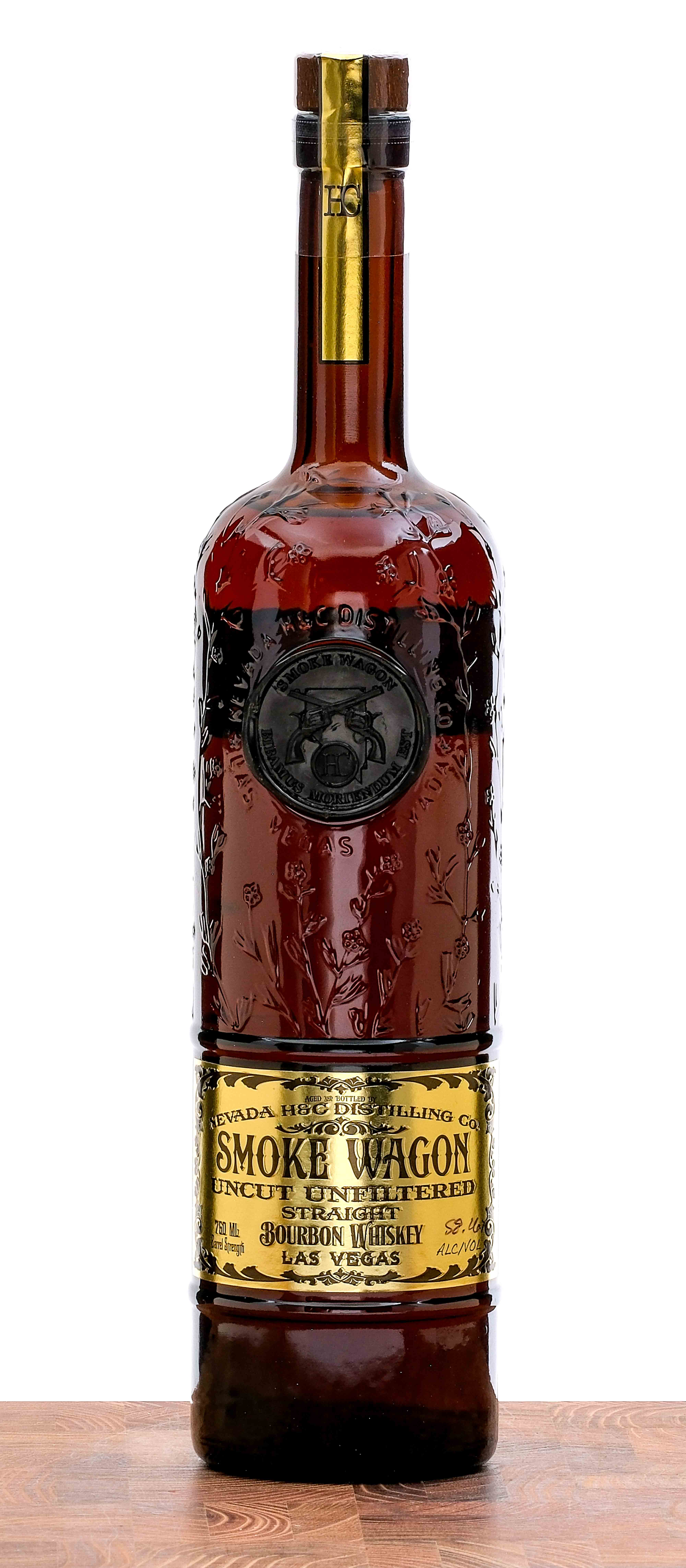 Smoke Wagon Uncut Unfiltered Straight Bourbon 2023 Batch# 177C