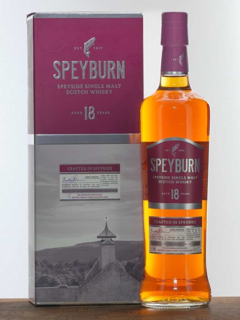 Speyburn 18 Year Speyside Single Malt Scotch