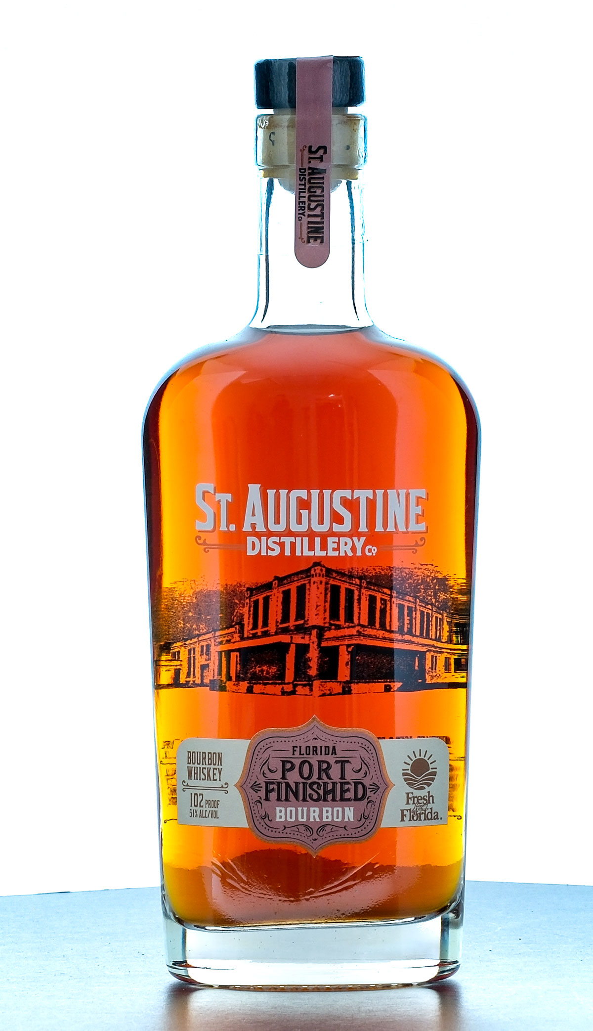 St. Augustine 2 Year Port Finished Bourbon 375ml