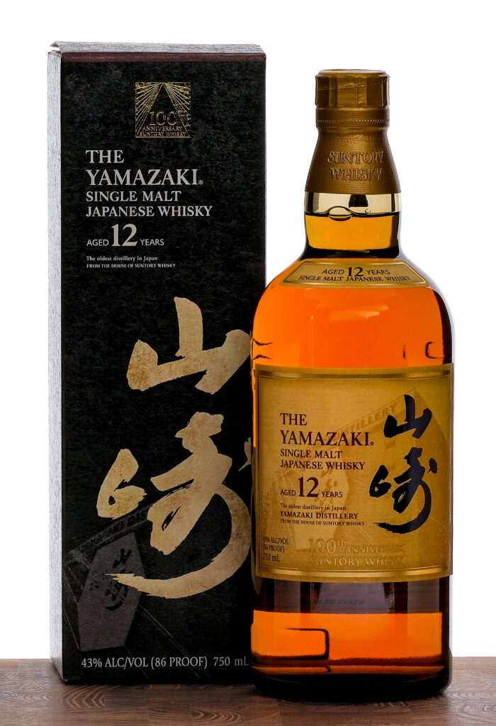 Suntory "The Yamazaki" 12 Year Single Malt Japanese Whiskey