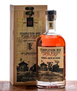 Templeton 10th Anniversary 10 Year Special Reserve Rye