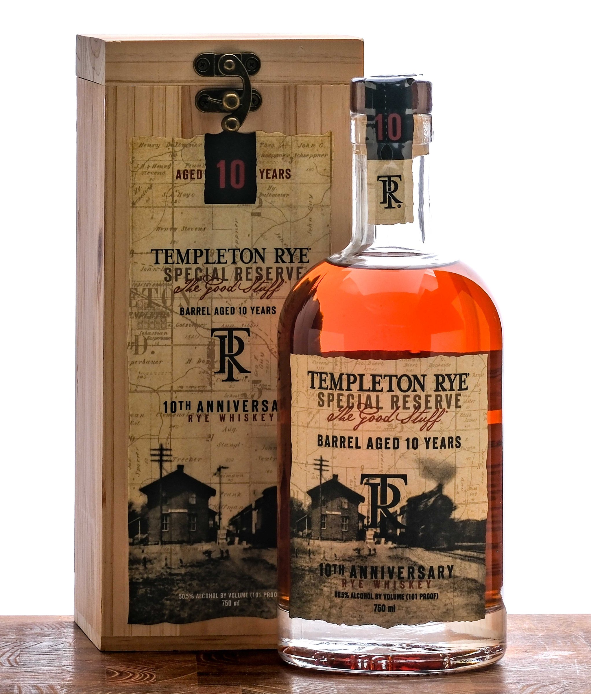 Templeton 10th Anniversary 10 Year Special Reserve Rye