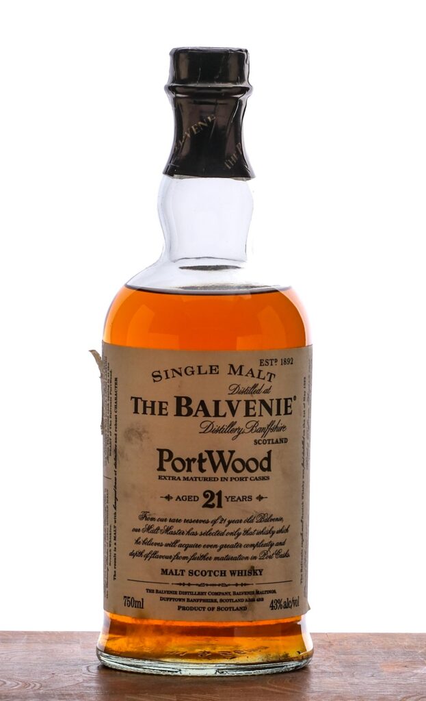 The Balvenie PortWood 21 Year Single Malt Scotch