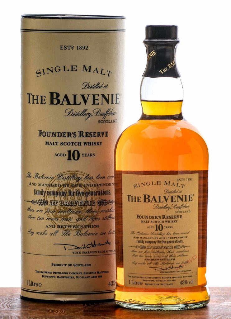 The Balvenie Single Malt Founder's Reserve Scotch