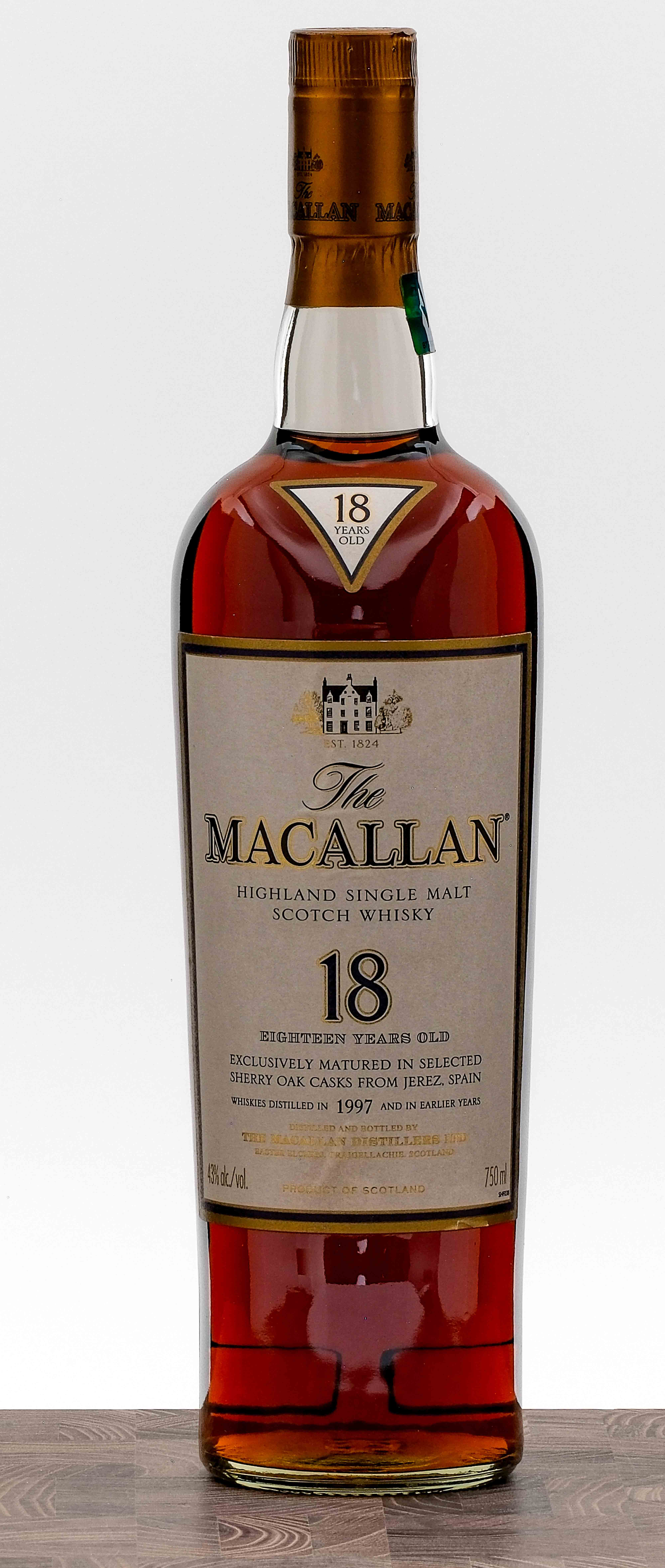 The Macallan 18 Year Highland Single Malt Scotch