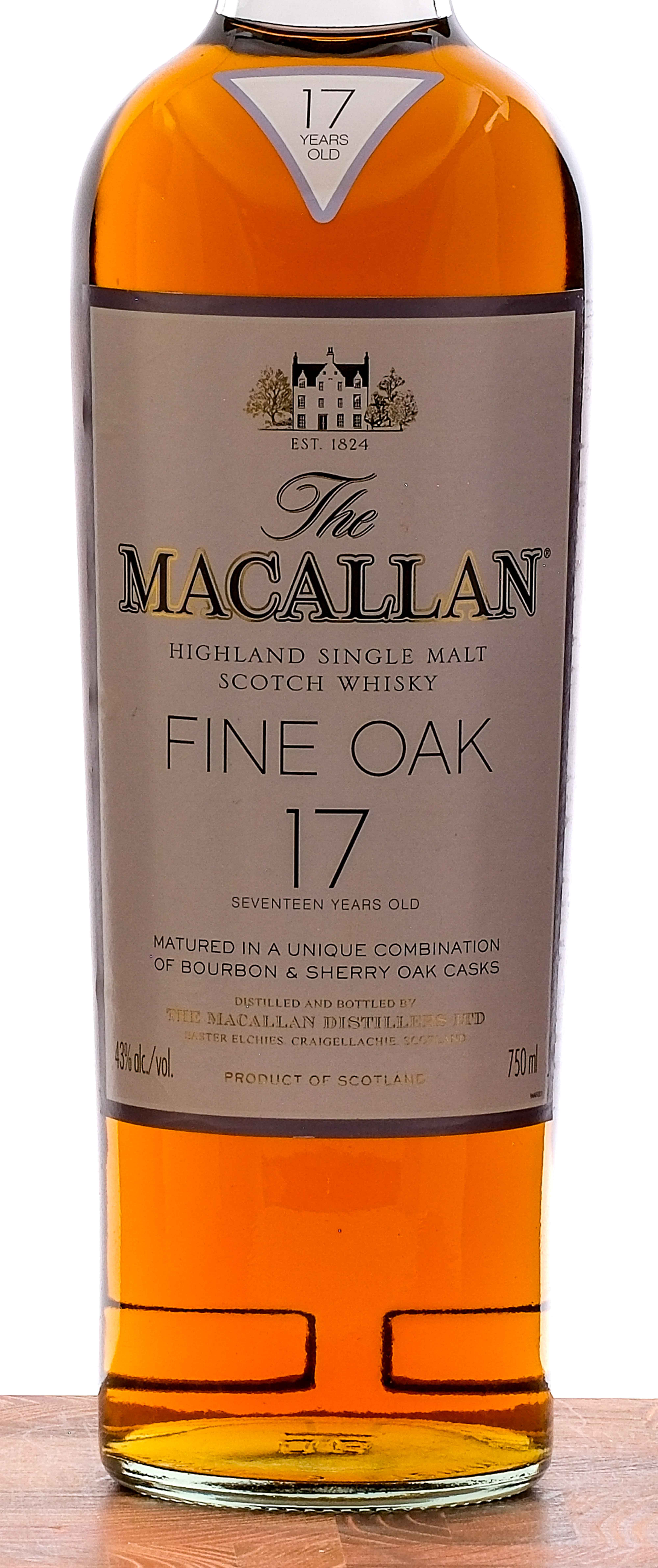 The Macallan Fine Oak 17 Year Highland Single Malt Scotch