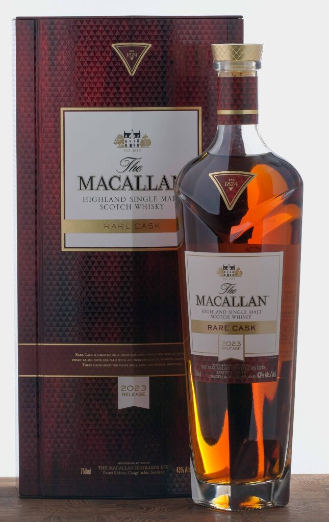 The Macallan "Rare Cask" Single Malt Scotch 2023 Release