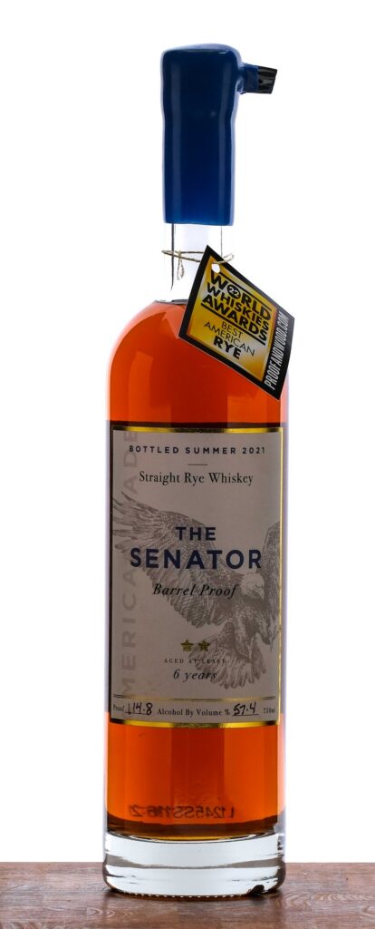 The Senator 6 Year Barrel Proof Rye 2021