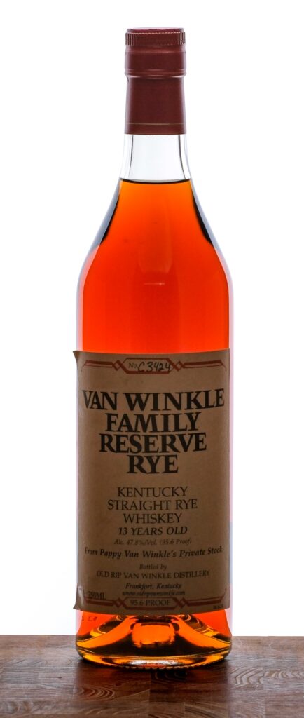 Van Winkle 13 Year Family Reserve Straight Rye 2012