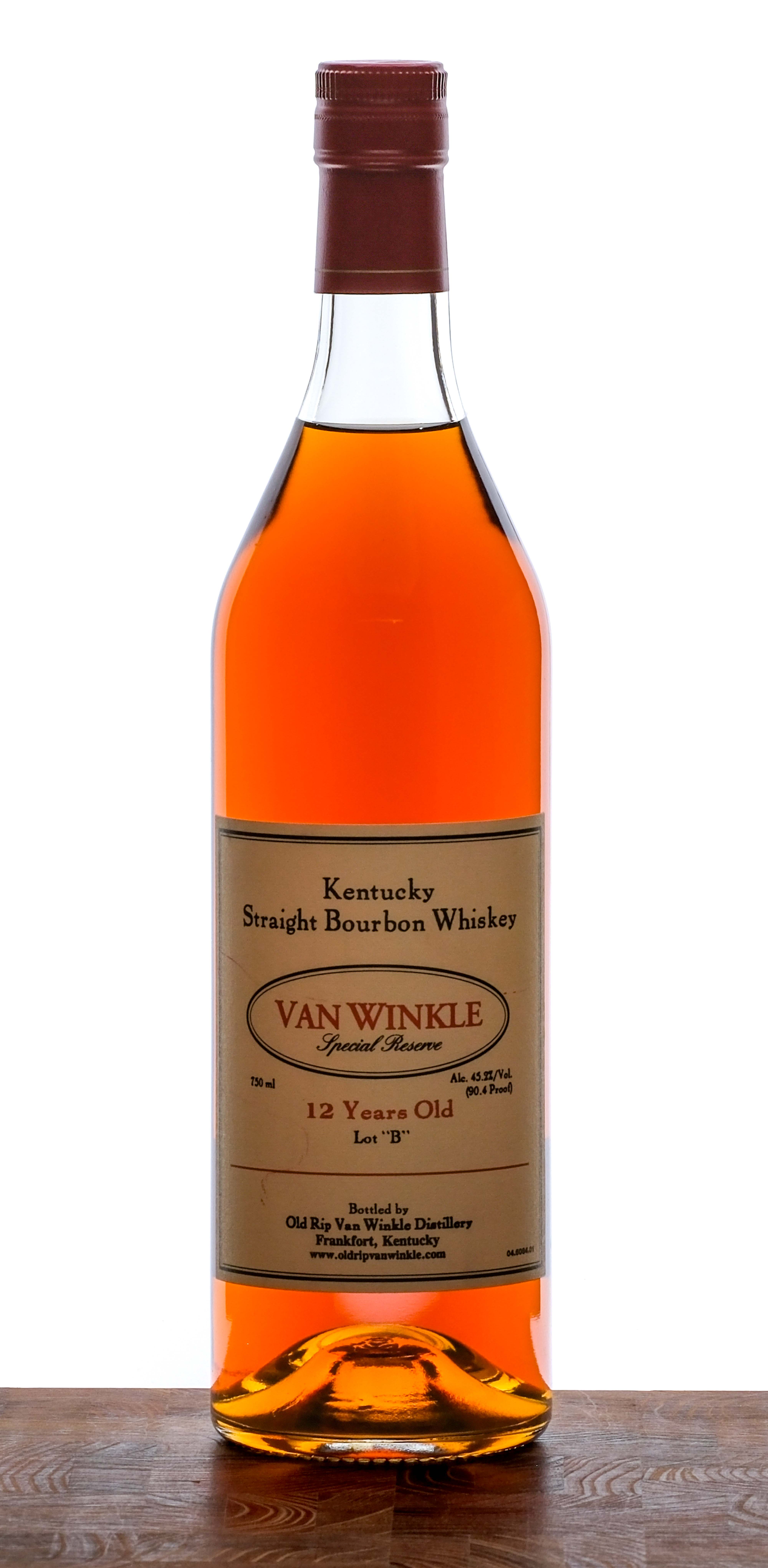 Van Winkle Special Reserve Bourbon 12 Years Old Lot "B" 2021