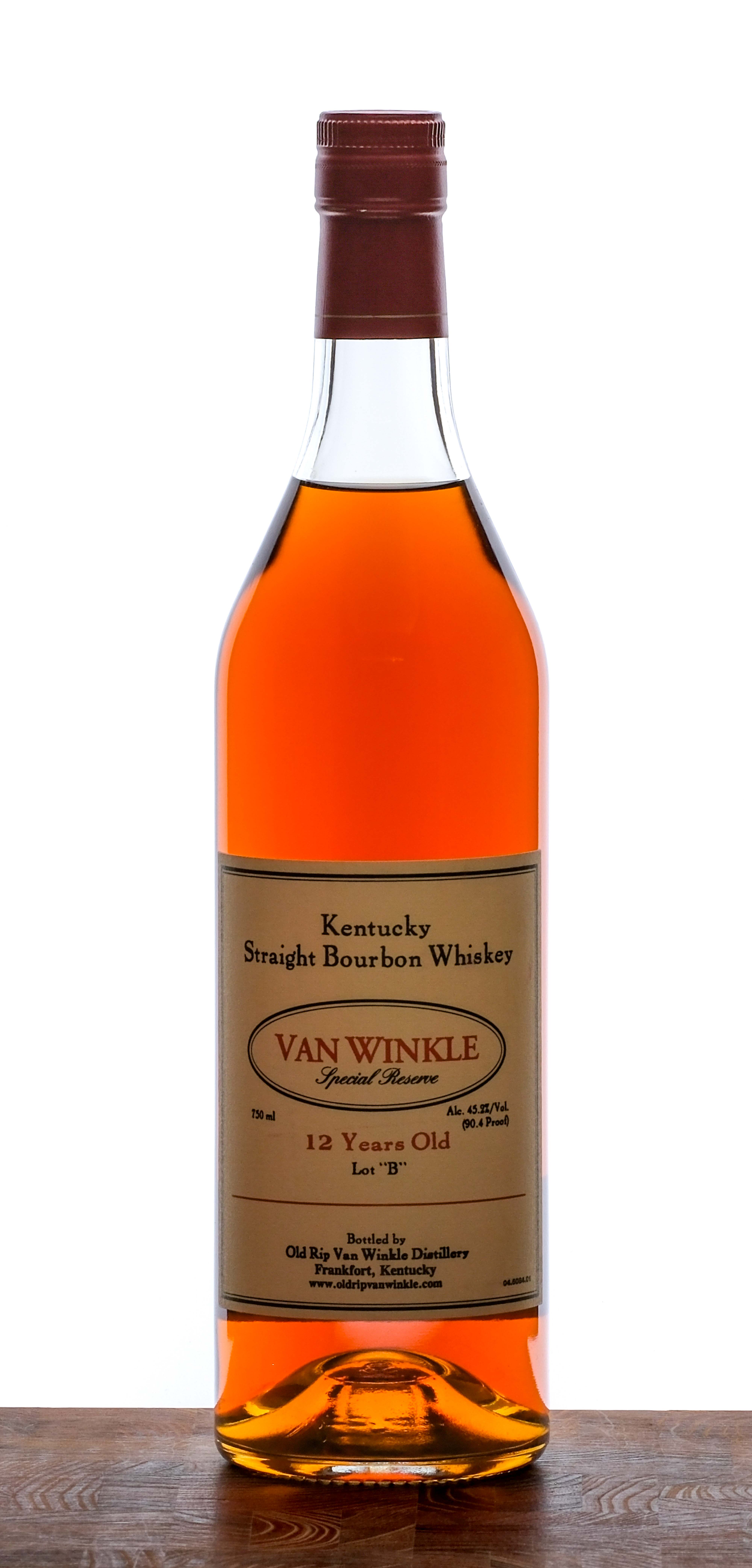 Van Winkle Special Reserve Bourbon 12 Years Old Lot "B"