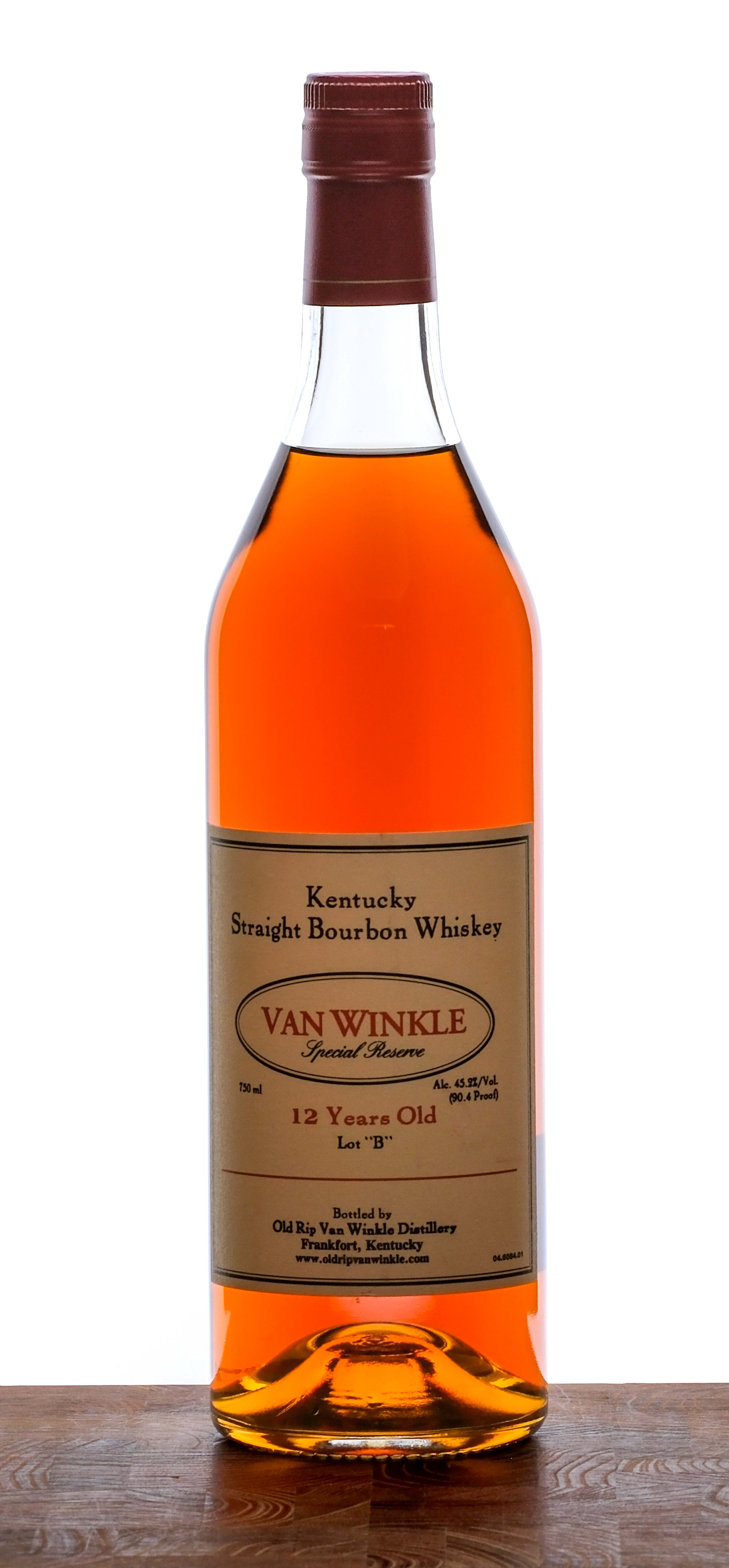 Van Winkle Special Reserve Bourbon 12 Years Old Lot "B"