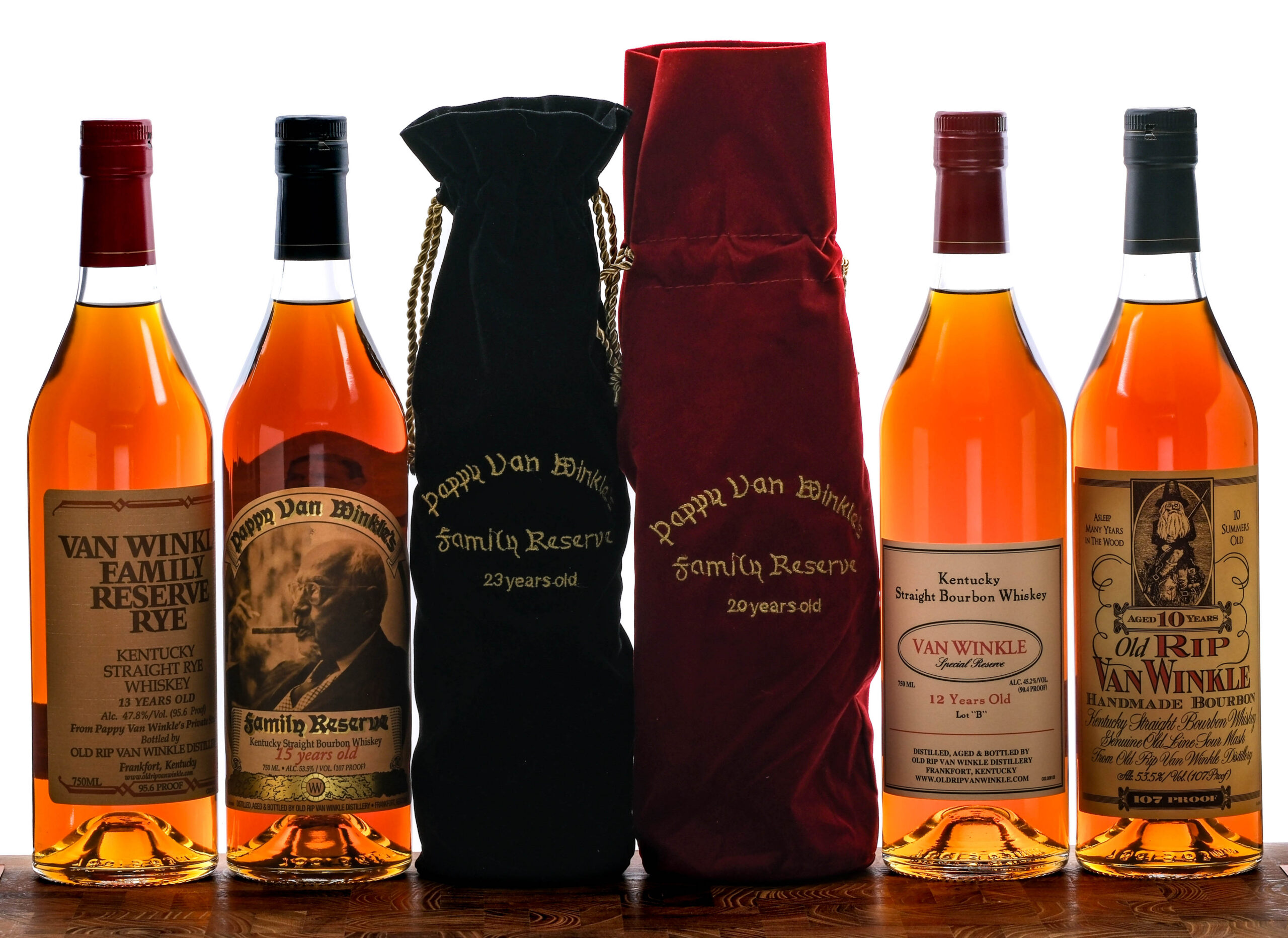 Van Winkle Vertical Group (6 Bottles)