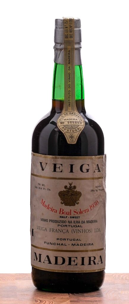 Veiga Madeira Boal Solera 1930