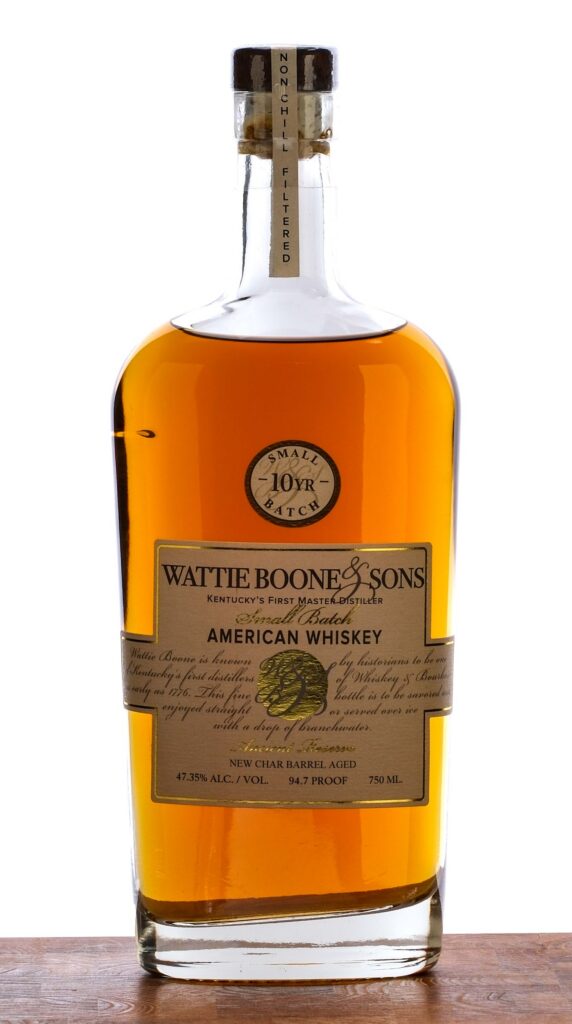 Wattie Boone & Sons 10 Year Small Batch American Whiskey