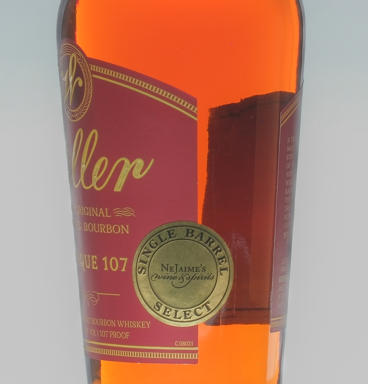 Weller Antique 107 Private Barrel Bourbon 2019