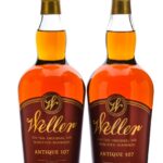 Weller Antique 107 Straight Bourbon Group 2022/24 (2 Bottles)