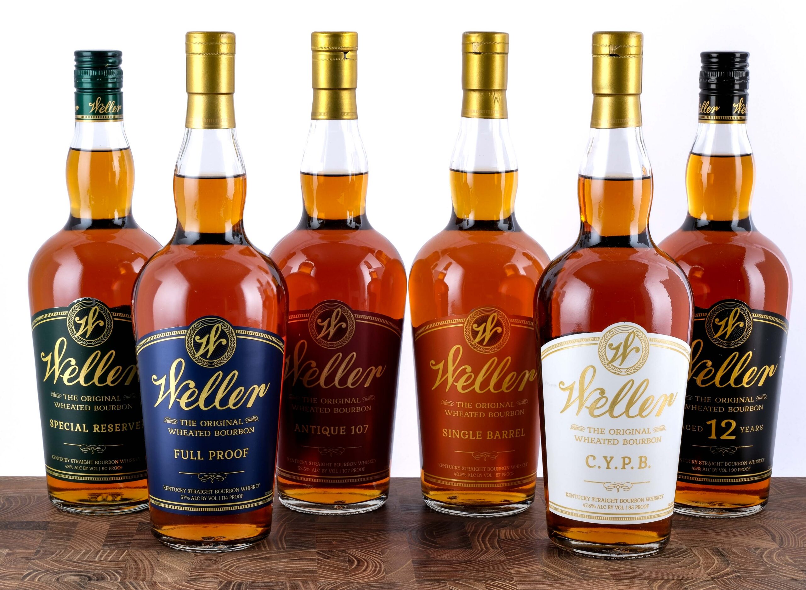 Weller Straight Bourbon Variety Pack (6 Bottles)