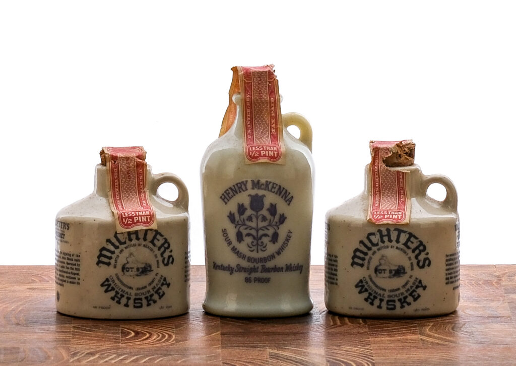 Whiskey Mini in Ceramic Jugs Group (3 Bottles)