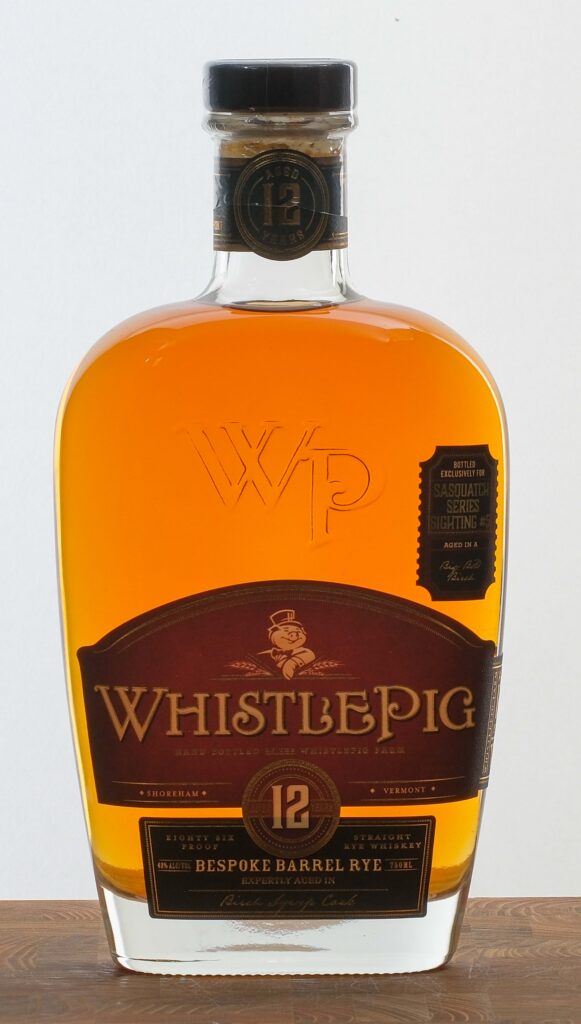 WhistlePig 12-Year Bespoke Barrel Straight Rye
