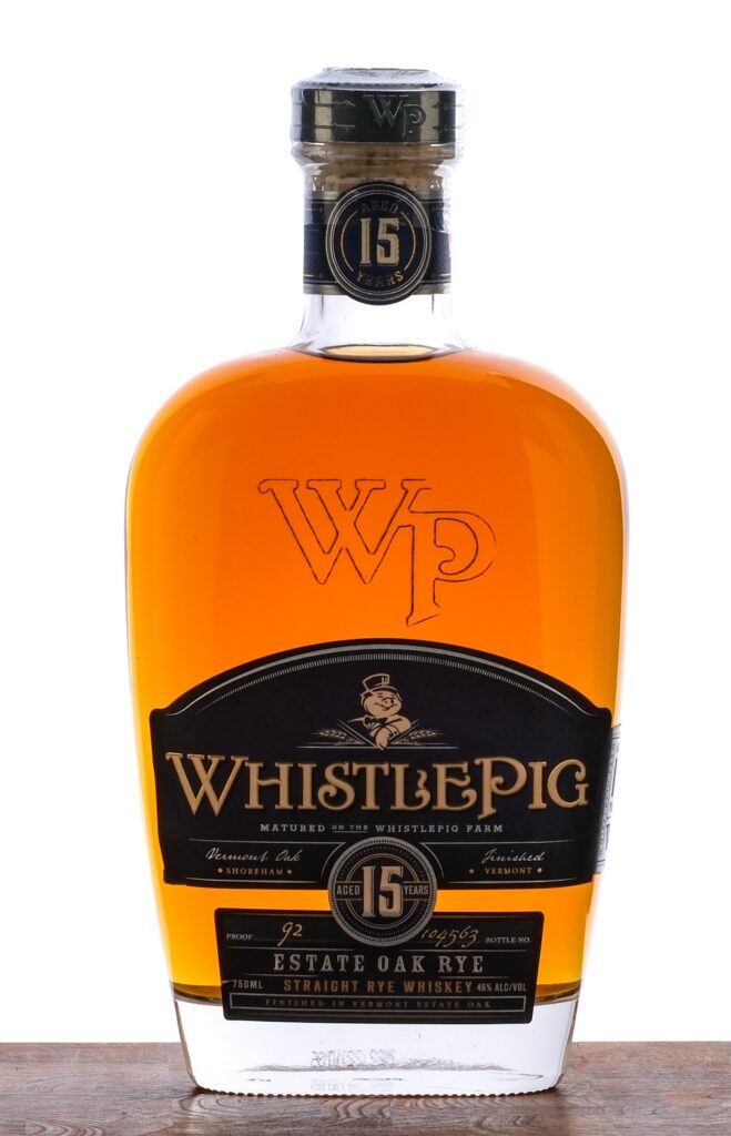 WhistlePig 15 Year Estate Oak Straight Rye 2022
