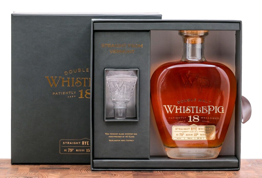 WhistlePig 18 Year Double Malt Straight Rye