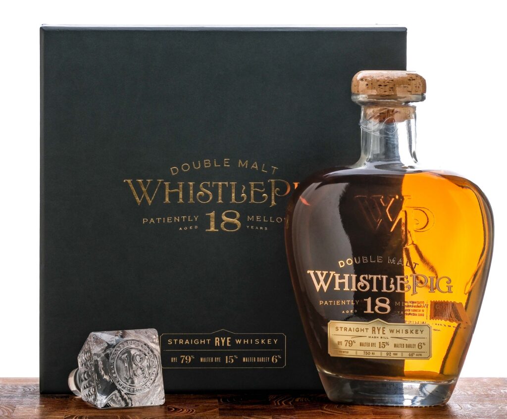 WhistlePig 18 Year Double Malt Straight Rye 2019