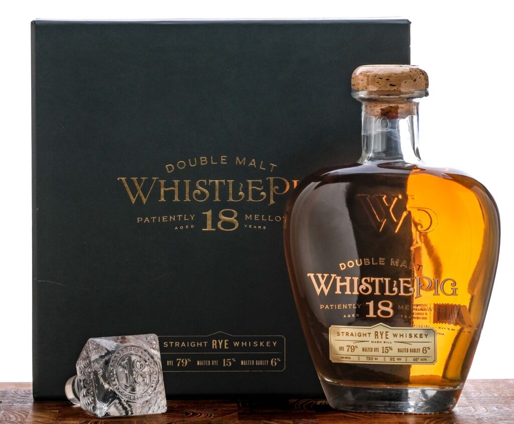 WhistlePig 18 Year Double Malt Straight Rye 2019