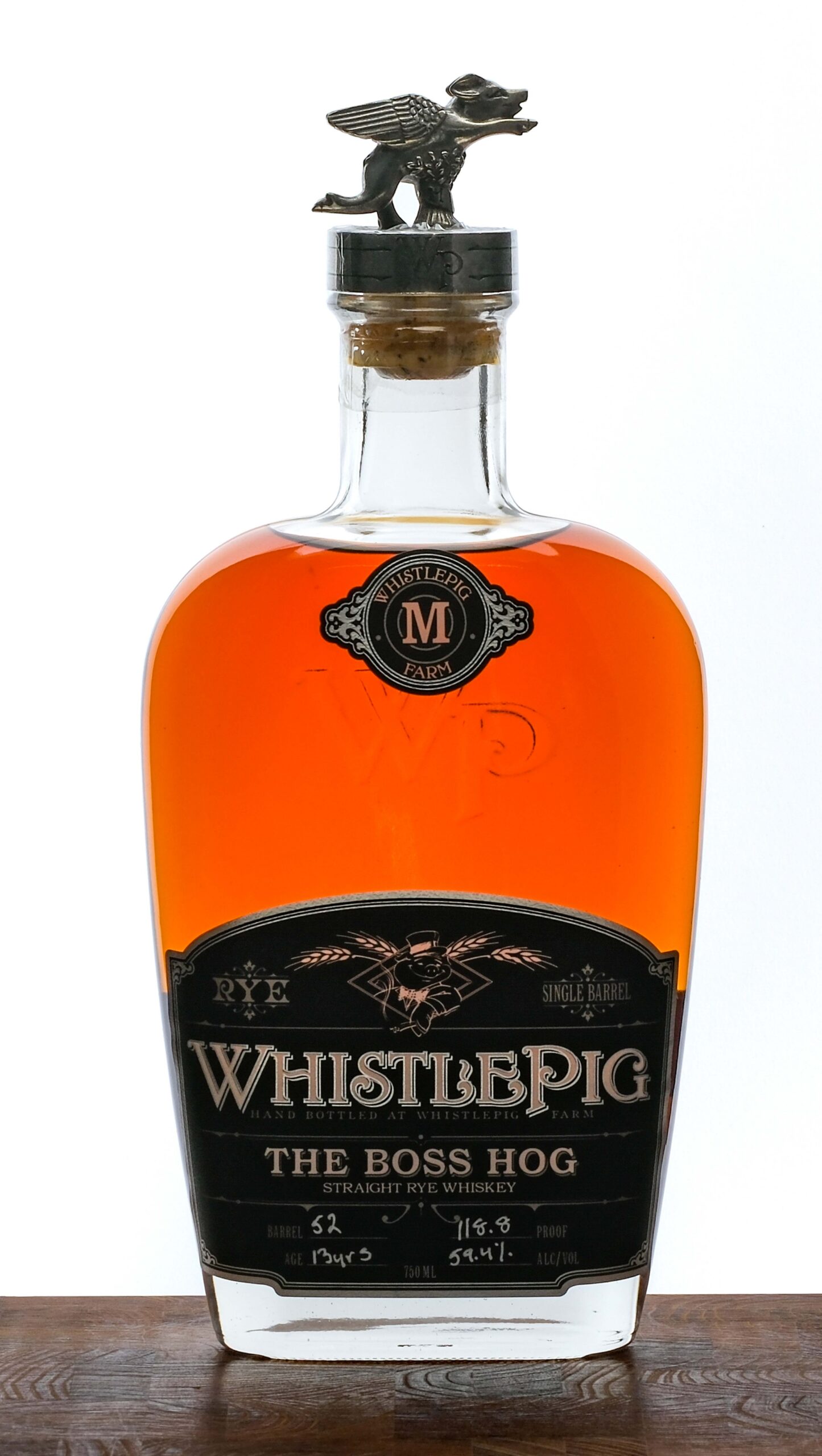 WhistlePig Boss Hog II Spirit of Mortimer 13 Year Straight Rye 2014