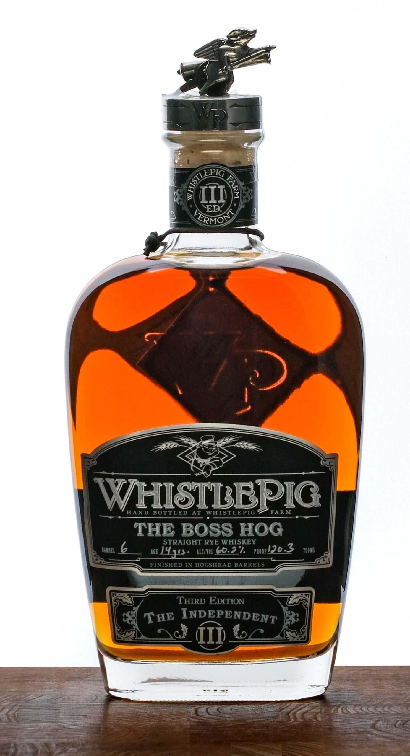 WhistlePig Boss Hog III The Independent 14 Year Straight Rye 2016 3rd Edition