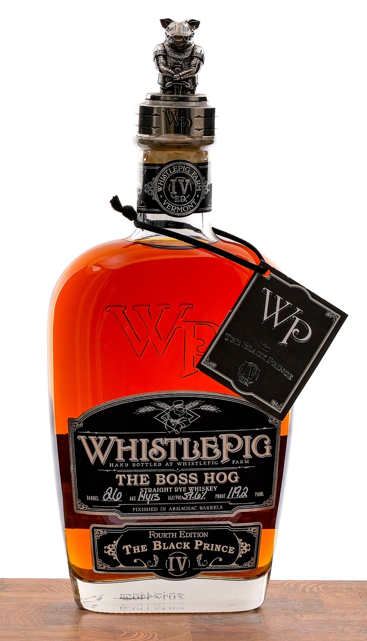 WhistlePig Boss Hog IV "The Black Prince" 14 Yr Straight Rye 2017