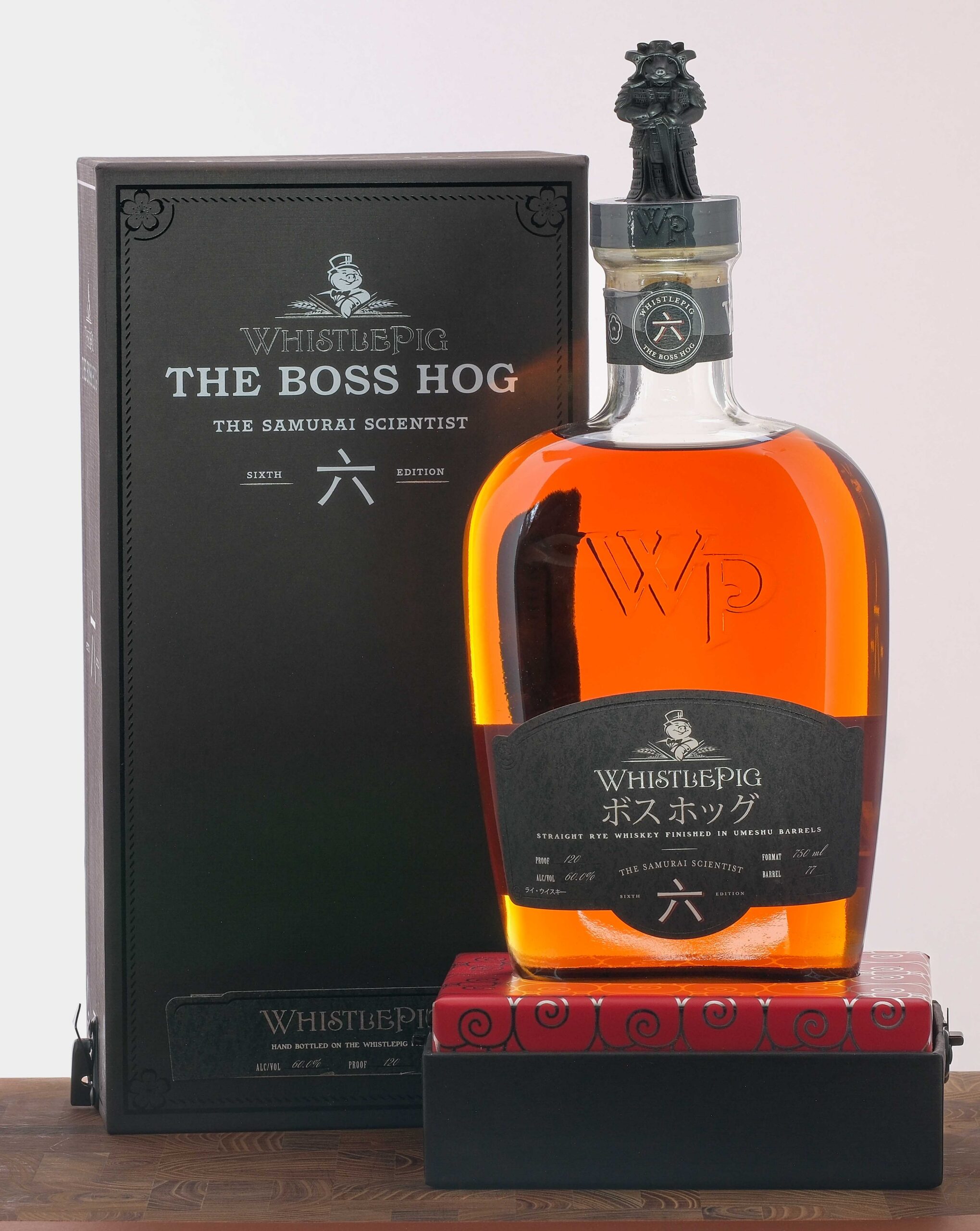WhistlePig Boss Hog "The Samurai Scientist" Straight Rye 2019 Katakana Edition