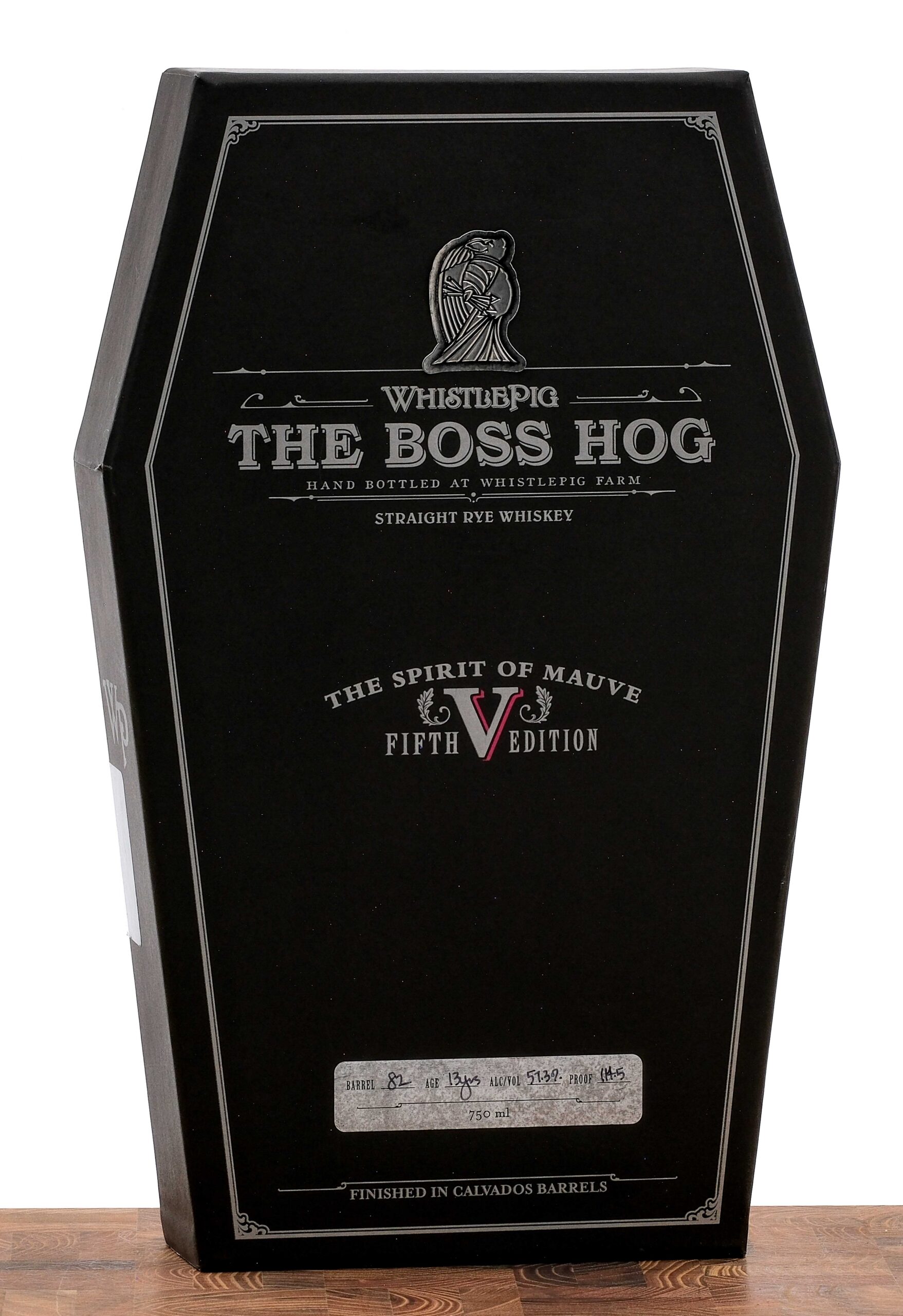 WhistlePig Boss Hog V "The Spirit of Mauve" 13 Yr Straight Rye 2018