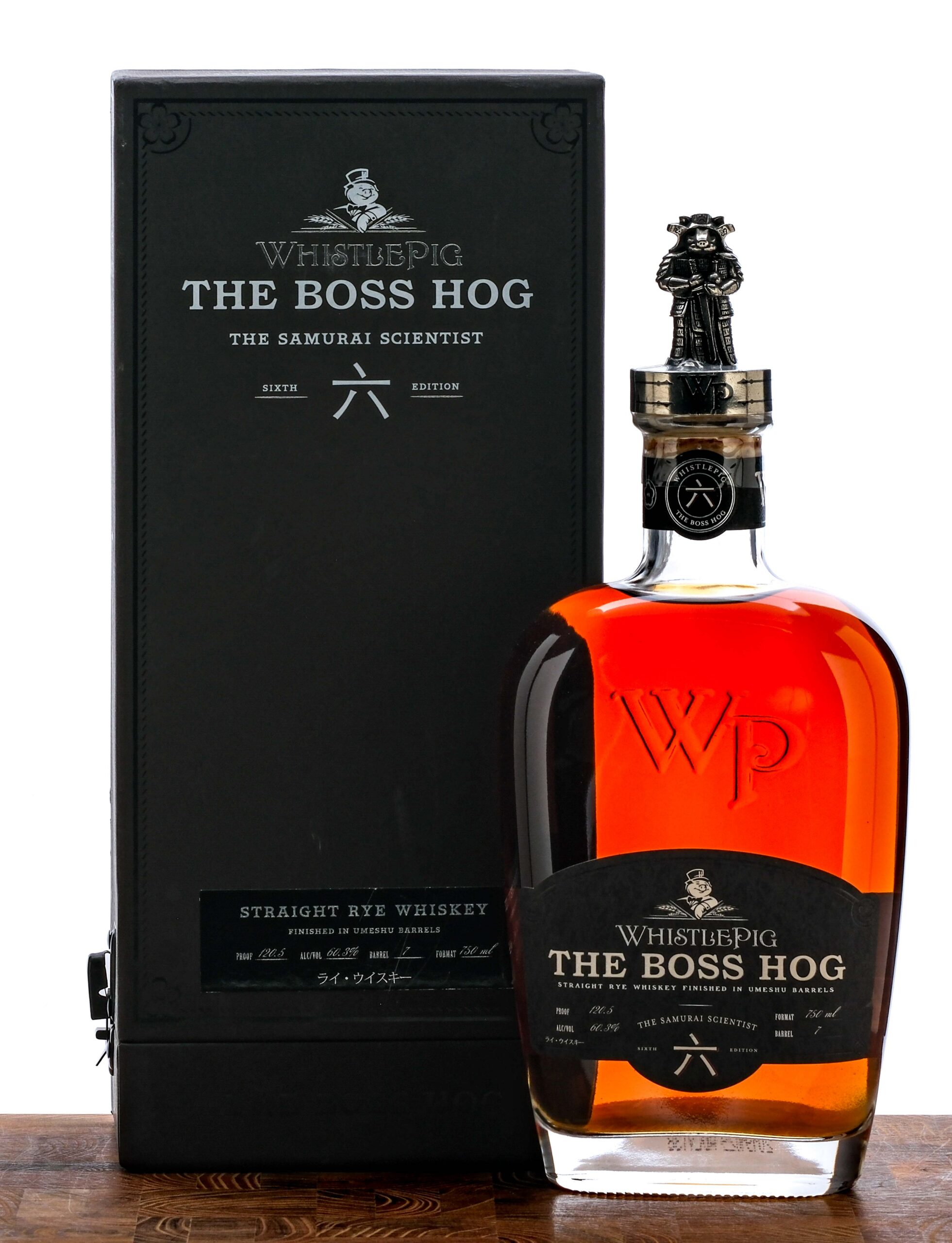 WhistlePig Boss Hog VI Samurai Scientist Straight Rye Whiskey 2019