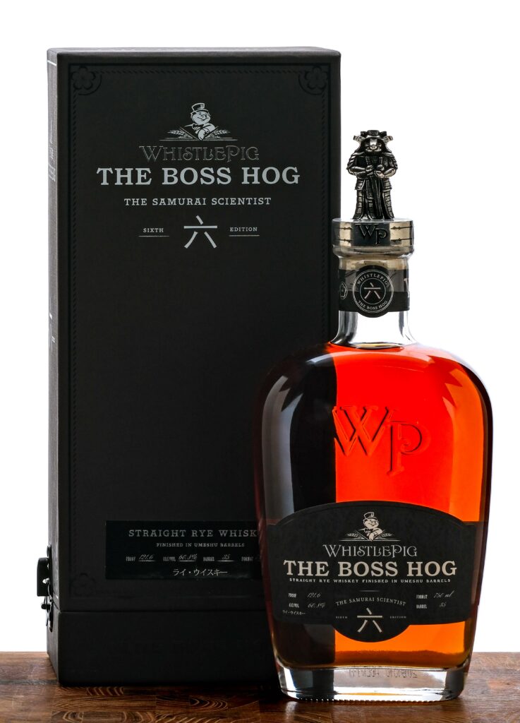 WhistlePig Boss Hog VI Samurai Scientist Straight Rye Whiskey 2019
