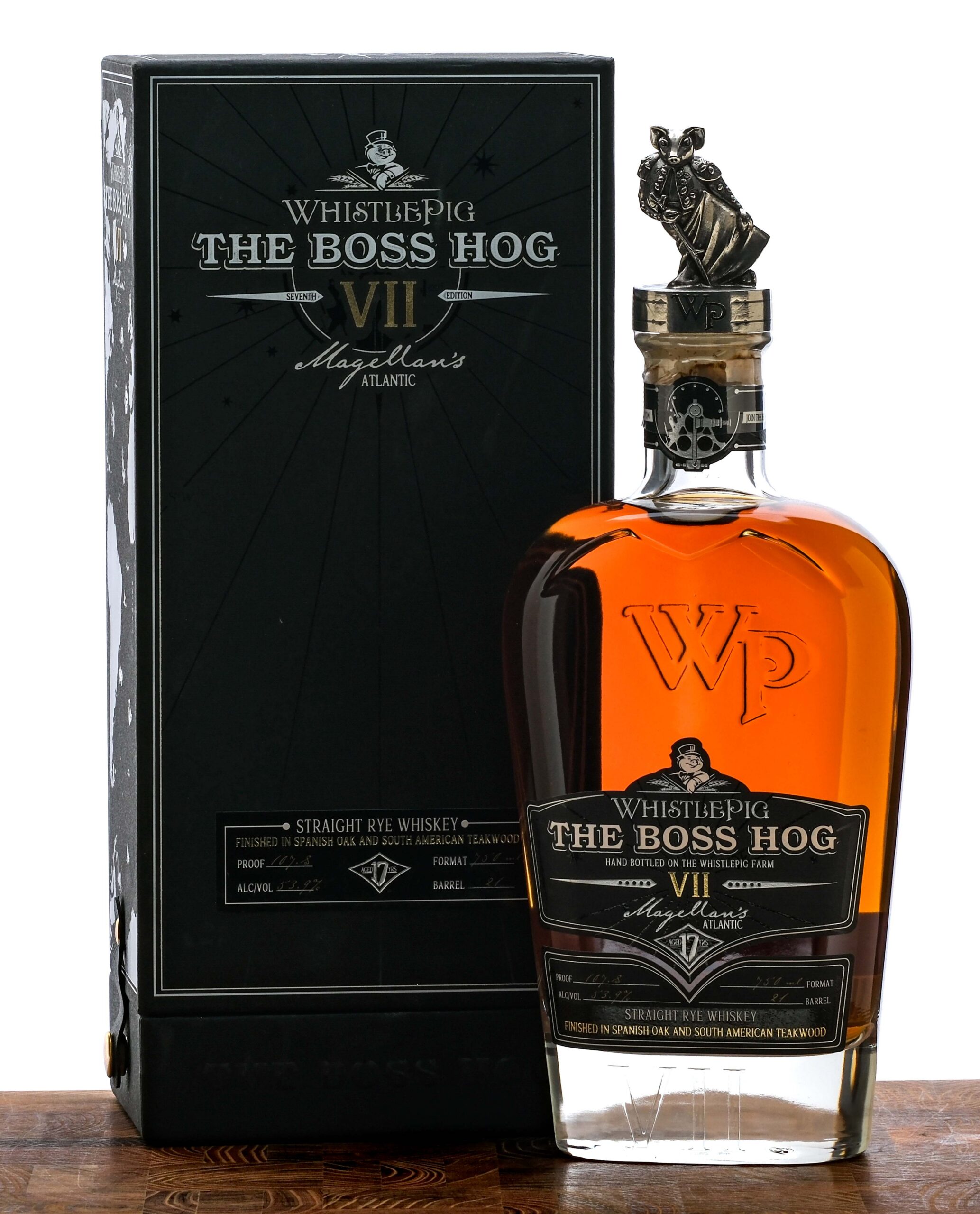 WhistlePig Boss Hog VII Magellan's Atlantic Straight Rye Whiskey 2020