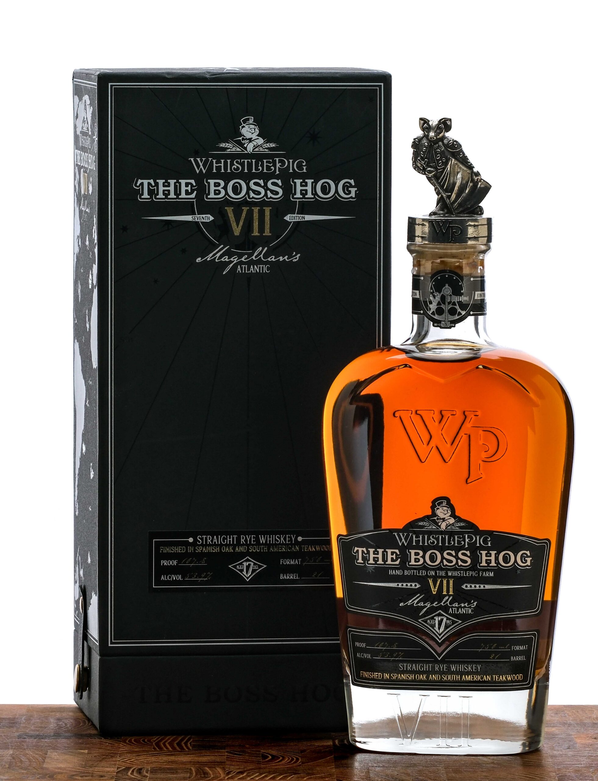 WhistlePig Boss Hog VII Magellan's Atlantic Straight Rye Whiskey 2020