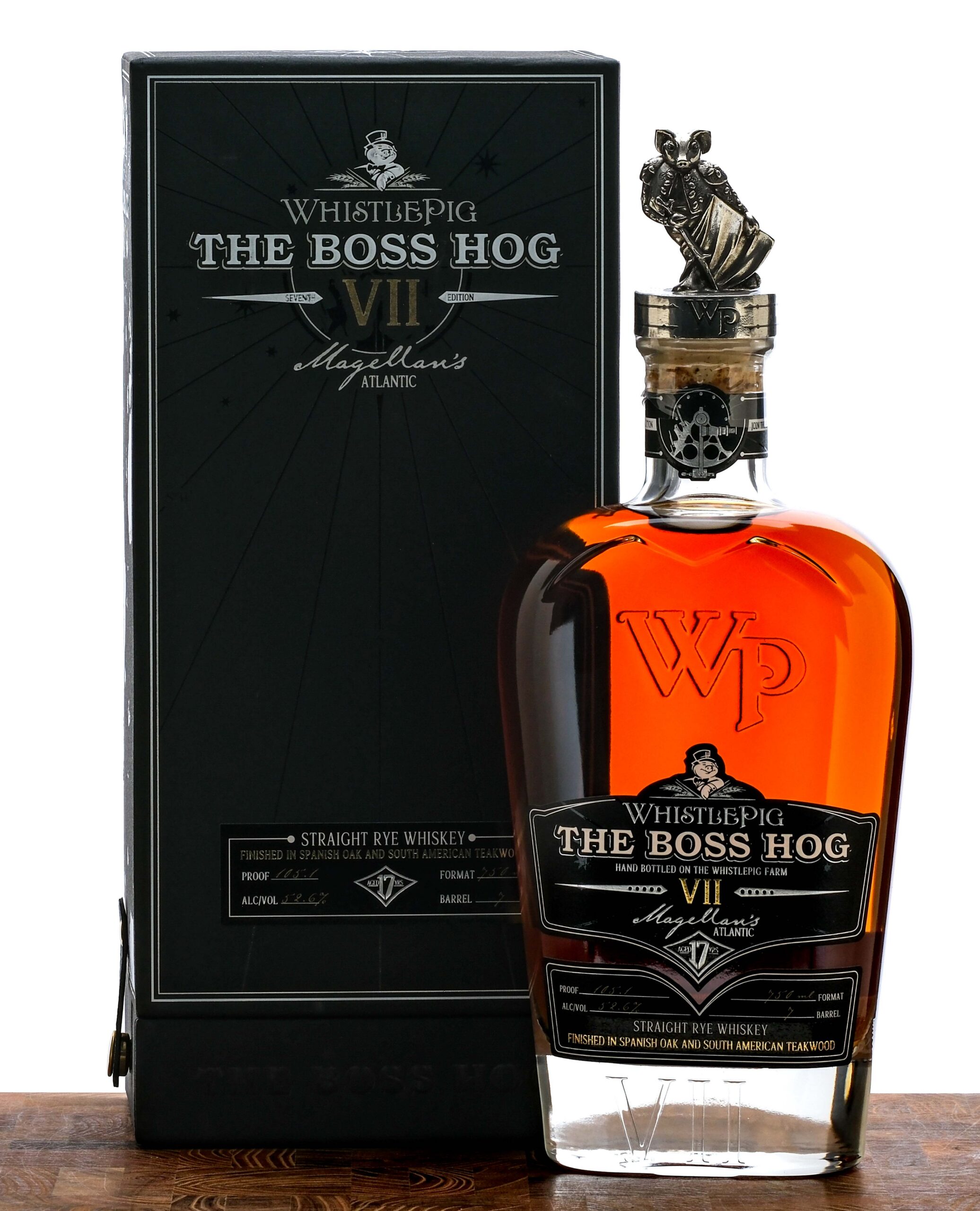 WhistlePig Boss Hog VII Magellan's Atlantic Straight Rye Whiskey 2020