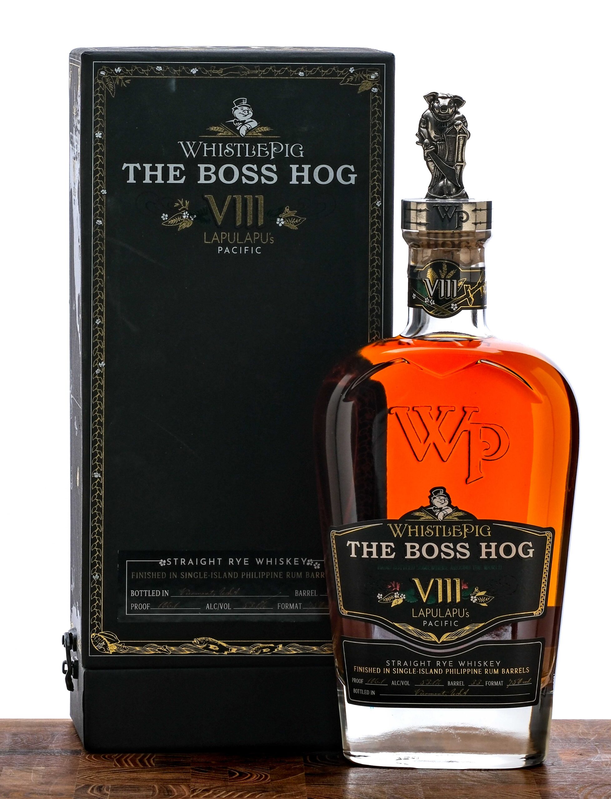 WhistlePig Boss Hog VIII Lapulapu's Pacific Straight Rye Whiskey 2021