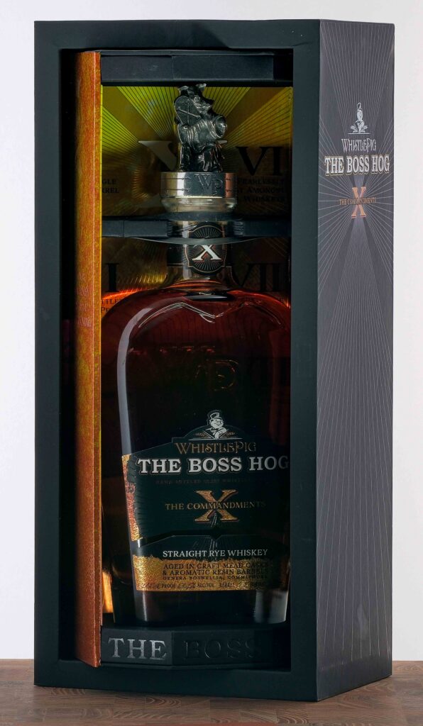 WhistlePig Boss Hog "X The Commandments" Straight Rye