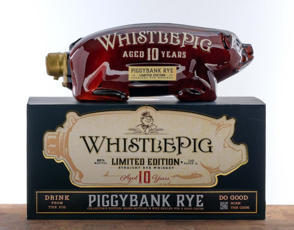 WhistlePig Limited Edition Piggybank 10 Yr Straight Rye 2022