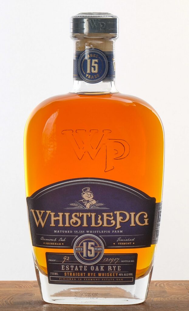 WhistlePig Straight Rye Whiskey Aged 15 Years