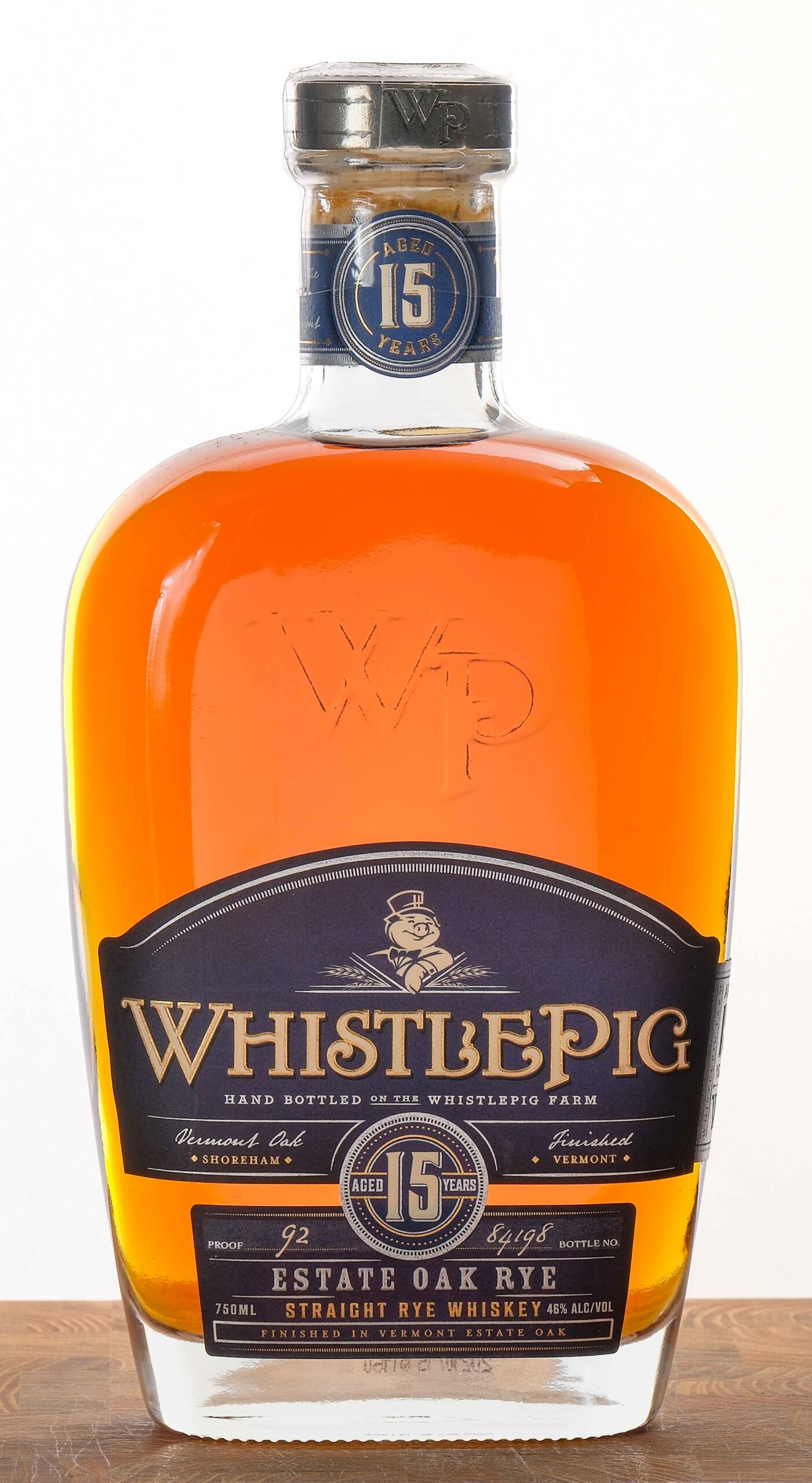 WhistlePig Straight Rye Whiskey Aged 15 Years