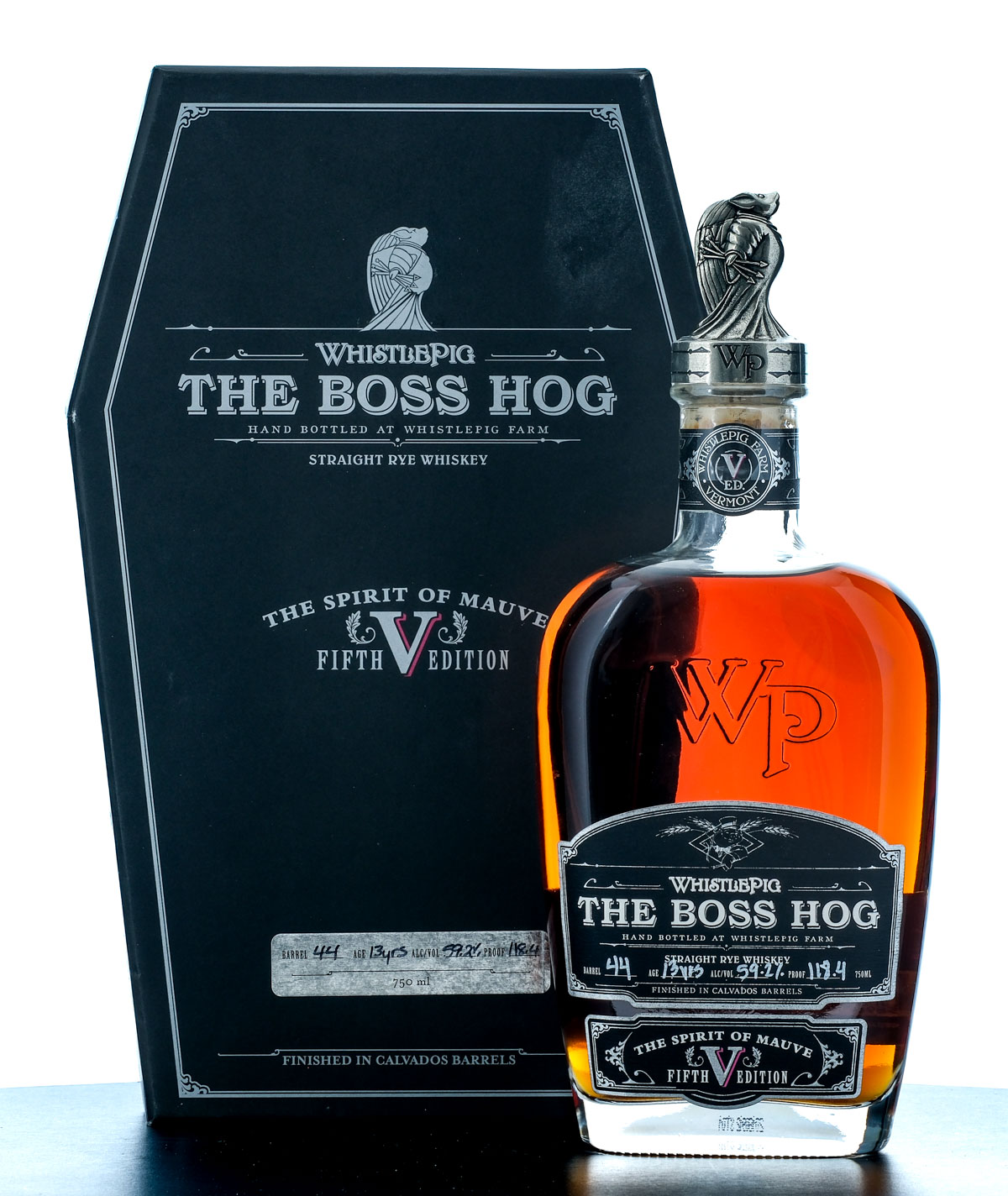 WhistlePig The Boss Hog Fifth Edition The Spirit of Mauve Straight Rye